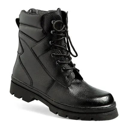 Фото №0 Ботинки кожаные с утеплителем Тинсулейт®