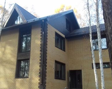 фото КИРПИЧНЫЙ ДОМ. СТРОИТЕЛЬСТВО.