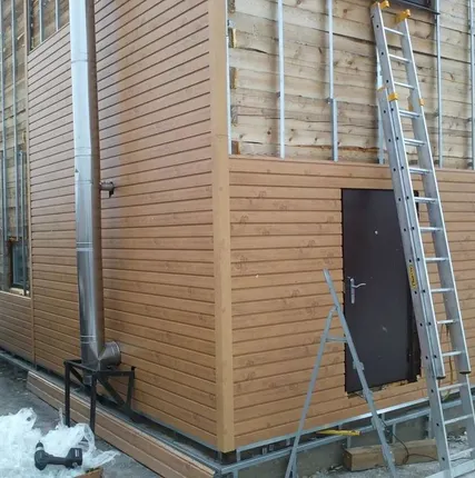 Фото №0 Монтаж сайдинга