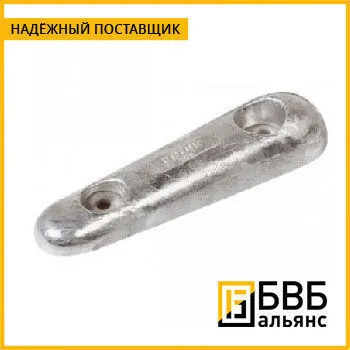 Фото №0 Анод цинковый Ц3 ГОСТ 1180-91