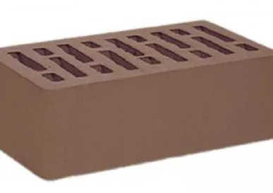 фото Кирпич керам. лицевой полуторный пустотелый Мокко РКЗ М125 (190шт/под)