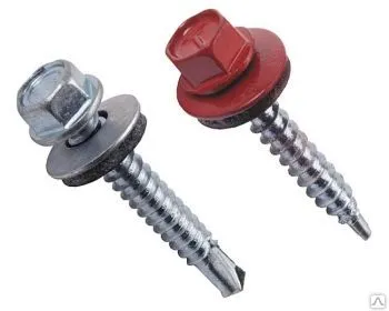 Фото №0 Саморез для профнастила 5.5 х 25 частая резьба оцинкованный