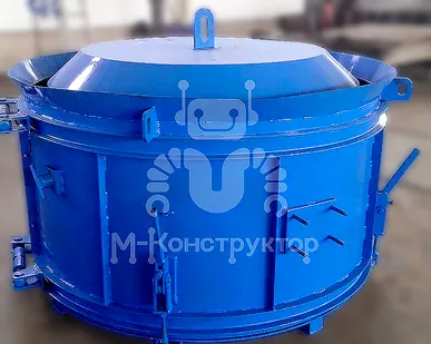 фото Металлоформы колодезных колец КС
