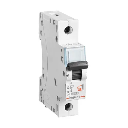 Фото №0 Выключатель автоматический модульный 1п B 25А 6кА TX3 6000 1мод. 230/400В Leg 403974
