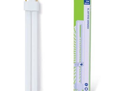 фото Osram лампа люминесцентная DULUX S 11W/840 (холодный белый) лампа G23