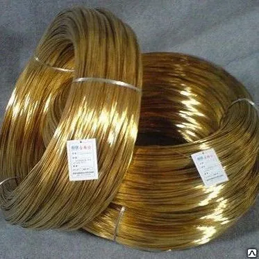 Фото №0 Проволока латунная 0,17 мм ГОСТ 1066-90 Л80 Л68 Л63