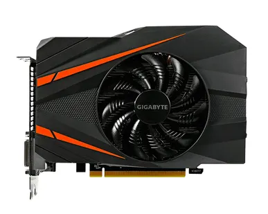 фото Видеокарта GeForce GTX1060 3072Mb Gigabyte GV-N1060IXOC-3GD, 
1556/8008, 19