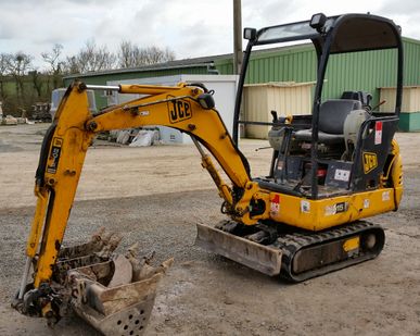 фото Аренда миниэкскаватора JCB 8015