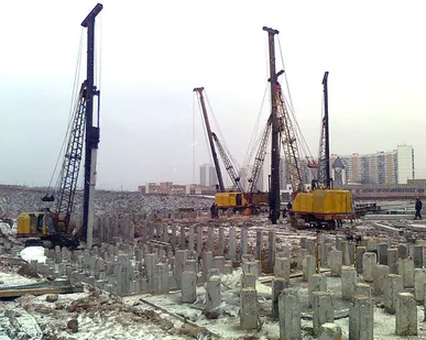 фото Сваебойные работы