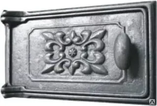 Фото №0 Дверца печная поддувальная прямоугольная ДП-2 270*160мм (Балезино) П7012