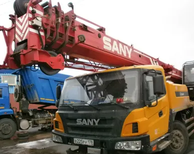фото Sany palfinger -QY25C