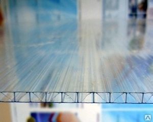 фото Поликарбонат сотовый 4 мм прозрачный усиленный КарбоГласс