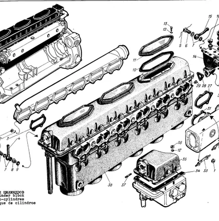 Фото №1 Прокладка 306-83-1А под крышку головки