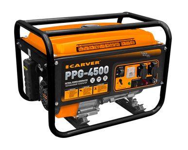 фото Генератор бензиновый Carver PPG-4500