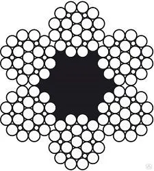 фото Канат стальной 14,5 мм ГОСТ 7665-80