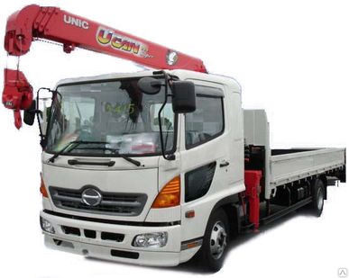 фото Аренда манипулятора HINO