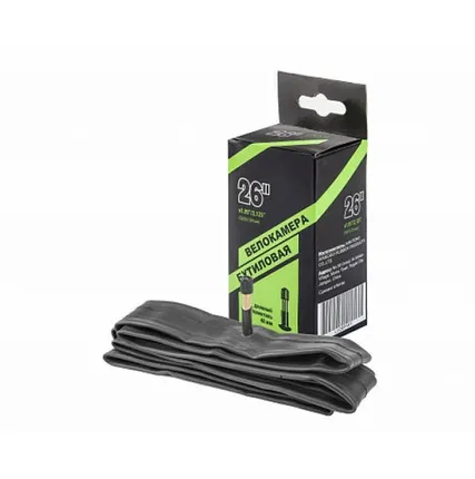 Фото №0 Велокамера NTG 26"x1.95"/2.125" автовентиль 48мм.