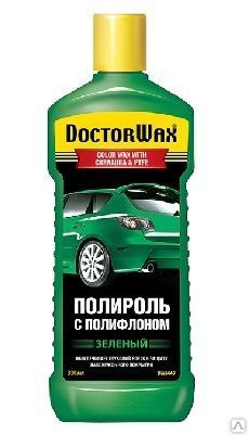 Фото №0 Полироль с тефлоном зеленая Doctor Wax,300мл.