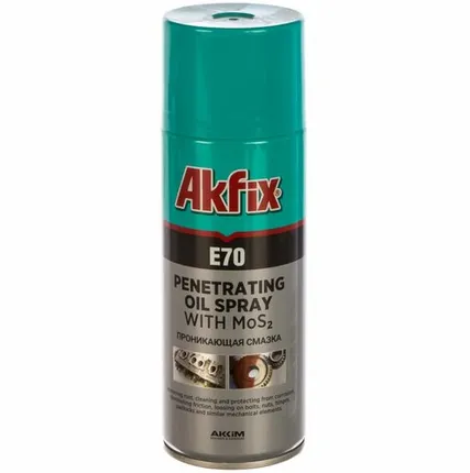 Фото №0 Проникающая смазка, 400 мл Akfix E70 YA040