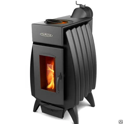 Фото №0 Печь отопительная ОГОНЬ-БАТАРЕЯ 5 антрацит, Термофор