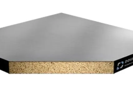 Фото №0 Панель фальшпола из ДСП высокой плотности 600х600х38мм