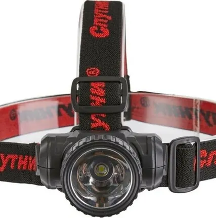 Фото №0 Фонарь налобный аккумуляторный светодиодный Спутник AFH708