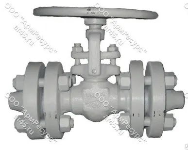 фото Клапан запорный 15лс68нж Ду25 Ру160 с КОФ
