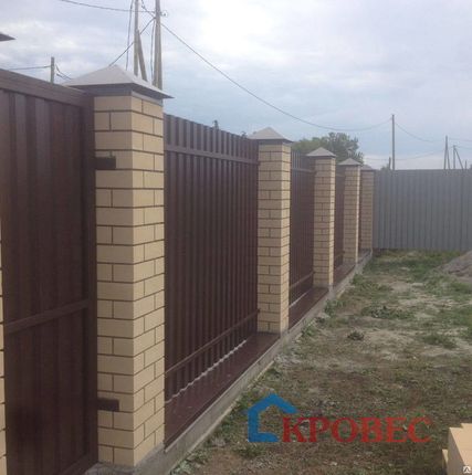 Фото №0 Столб кирпичный высотой 2м