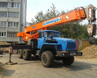 фото Аренда автокрана до 25 тонн