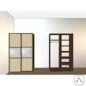 фото Готовые двухдверные шкафы купе