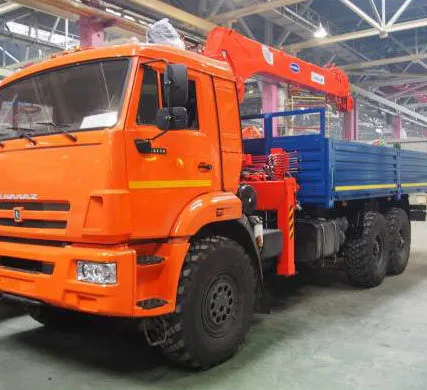 Фото №0 КамАЗ-43118-3078-46 (бортовой) с КМУ Kanglim KS-1256GII
