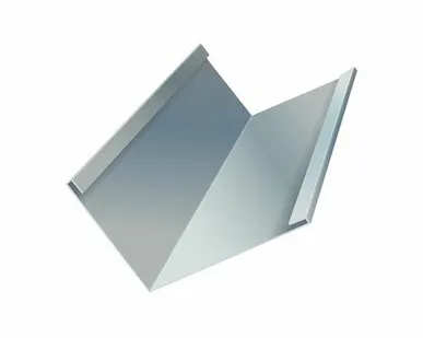 фото Ендовая планка нижняя 290 х 290 мм 2,5 м оцинкованная