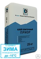 фото Клей плиточный Приор De Luxe ЗИМА 25 кг.