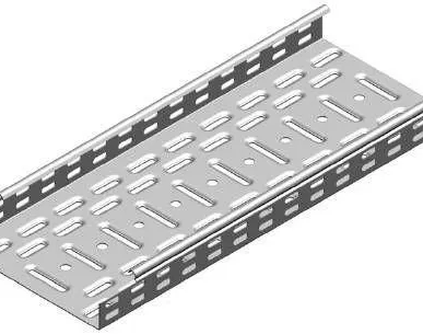 фото Лоток металлический перфорированный 400х50 L 2500 Россия
