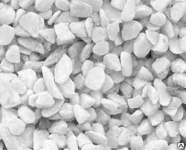 Фото №0 Мраморный щебень 2,5-5 мм серо-голубой навал