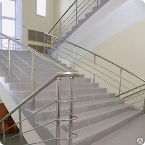 Фото №0 Изготовление перил из нержавеющей стали