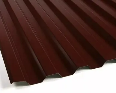 фото ПрофЛист с21 0,4 1,05х2,0м коричневый