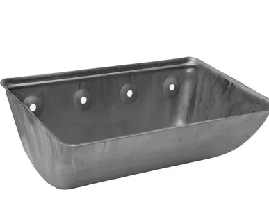 фото Ковш норийный металлический цельнотянутый Ц-400. Размер 400х198х142 мм.