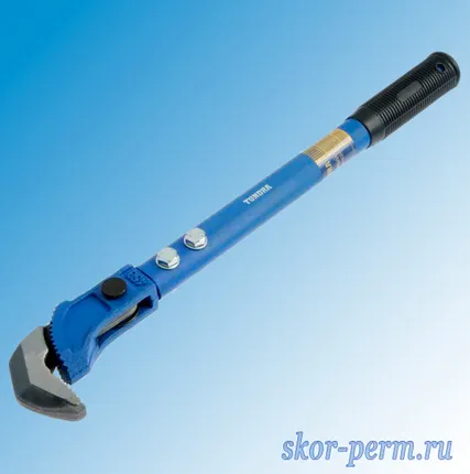 Фото №0 Ключ трубный самозажимной, 15-40 мм, L=450 мм