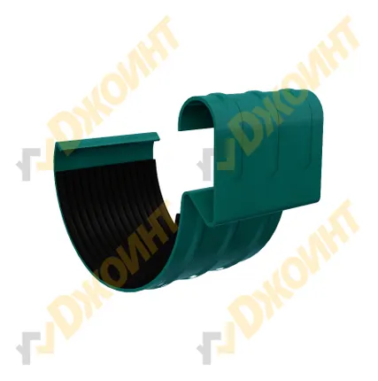 Фото №1 Соединитель желоба круглый D125 RAL 5021 морская синева