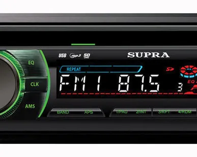 фото Автомобильная магнитола SUPRA SCD-406U 1Din CD/MP3