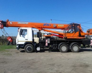 фото Аренда автокрана 14,16,25  тонн