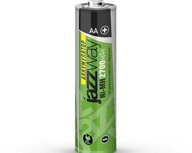 фото Аккумулятор AA/HR6 NI-MH 2700мА.ч предзаряженный BL-2 (блист.2шт) JAZZway 5007840