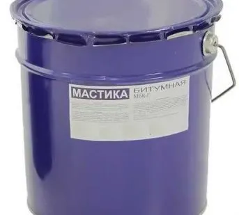 фото Мастика битумная кровельная