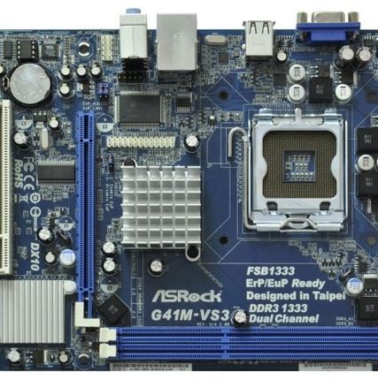 Фото №0 Материнская плата ASRock G41M-VS3