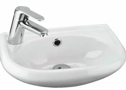 Фото №0 Раковина Santek Бриз 40 1WH110442 отверстие слева