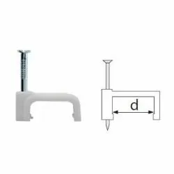 фото Крепеж плоский кабеля 7 мм (уп50шт) Navigator NCS-07-50