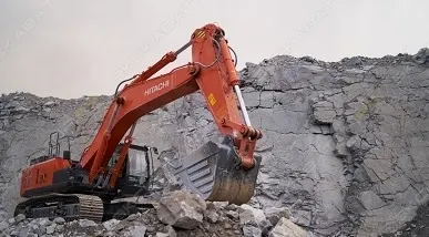 фото Аренда гусеничного экскаватора Hitachi EX400, Москва