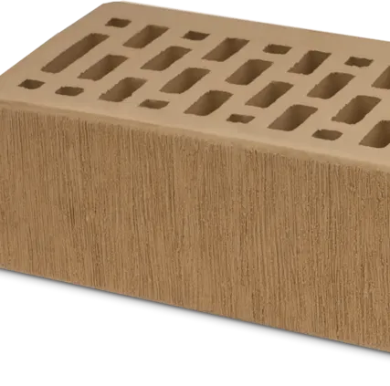 Фото №0 Кирпич утолщённый жёлтый Ретро Тростник Маркинский 250х120х88