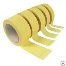 Фото №0 ЛЮКСТЕЙП Малярная лента 0,019х25м жёлтая